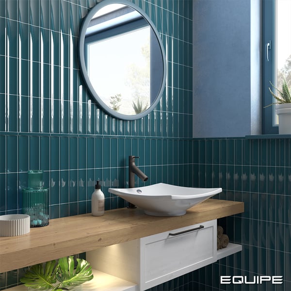 Πλακάκι Vibe In Naval Γυαλιστερό 6.5x20 cm Equipe Ceramica